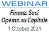 01/10/2021 Webinar Formativo: Finanziamento Soci e Operazioni sul Capitale