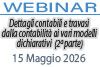 Webinar 15/05/2026 - Dettagli contabili e travasi dalla contabilità ai vari modelli dichiarativi (2ª parte) - IRAP