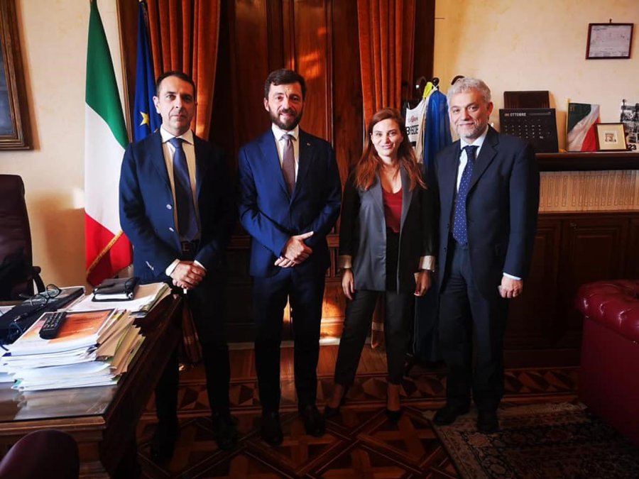 25/10/2023, On. Walter Rizzetto Presidente Commissione Lavoro Camera dei Deputati,On. Marta Schifone Capogruppo di FdI in Commissione