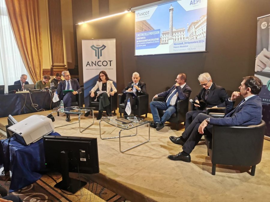 20/11/2024, Roma, X Meeting delle Professioni, On. Ettore Rosato e Sen. Mariastella Gelmini - Palazzo Wedekind